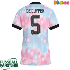 Belgien Maxim De Cuyper #5 Replik Auswärtstrikot Damen WM 2026 Kurzarm